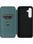 Samsung Galaxy S24 Ultra Tam Koruma Manyetik Karbon Fiber (Yurt Dışından) 5