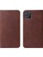 Iphone 11 Için Kılıf Pro Kart Ekleme Manyetik Karbon Fiber Deri Folio (Yurt Dışından) 1