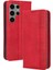 Samsung Galaxy S22 Ultra 5g Manyetik Kapatma Cüzdan Pu Deri Kılıf (Yurt Dışından) 1