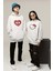 Kalp Hello Kitty Sevgili/çift/arkadaşlık/2'li Kapşonlu Sweatshirt Seti 2