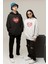 Kırmızı Kalp Spider Sevgili/çift/arkadaşlık/2'li Kapşonlu Sweatshirt Seti 4