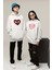 Siyah Kalp Spider Sevgili/çift/arkadaşlık/2'li Kapşonlu Sweatshirt Seti 4
