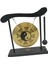 Gong Süs Standı ile Çin Bakır Gong Mini Rüzgar Çanları Pirinç Feng Shui (Yurt Dışından) 1