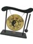 Gong Süs Standı ile Çin Bakır Gong Mini Rüzgar Çanları Pirinç Feng Shui (Yurt Dışından) 2