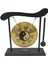 Gong Süs Standı ile Çin Bakır Gong Mini Rüzgar Çanları Pirinç Feng Shui (Yurt Dışından) 3