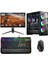 DRX6739 Intel Core i5 14400F 16GB Ddr5 1tb M.2 Nvme 8gb RTX4060 27 Inç 240Hz Curved Freedos oyuncu Bilgisayarı 1
