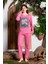 Mevsimlik Uzun Kollu %100 Pamuk Kadın Pijama Takımı- Desenli Kadın Pijama 1