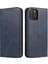 Iphone 14 Için Kılıf Tam Koruma Manyetik Karbon Fiber Deri Folio (Yurt Dışından) 1