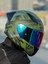 Rapıd 2 Race Thunder Bırds Mat Yeşil-Siyah-Gri Kask 2