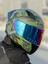 Rapıd 2 Race Thunder Bırds Mat Yeşil-Siyah-Gri Kask 4