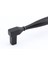 Kare Kulp Mobilya Mutfak Dolabı Çekmece Dolap Kulpları Kapak Kulpu Kulbu Siyah 96 mm Metal 5