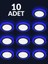 10'lu Paket 3+3 Watt Slım LED Panel 1