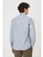 Erkek Yeşil Slim Fit Dar Kesim Düğmeli Yaka Pamuklu Kareli Gömlek 7
