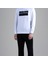 Erkek Marka Logolu Uzun Kollu Rahat Beyaz Sweatshirt 13311882-010 4