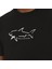 Erkek Marka Logo Detaylı Regular Fit Kısa Kollu Siyah T-Shirt 23411198-011 5
