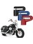 Mavi Stil Hırsızlığa Karşı Motosiklet Kilidi Taşınabilir Tekerlek Güvenlik Hırsızlık Koruma Kilidi Bisiklet Bisiklet Scooter Motosiklet Disk Fren Kilidi (Yurt Dışından) 3