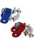 Mavi Stil Motosiklet Hırsızlığa Karşı Kilit Braketi Scooter Moto Disk Fren Alarm Kilidi Desteği Hatırlatma Shrink Yaylı Halat Yedek Parça (Yurt Dışından) 5