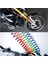 Kırmızı Stil 120CM Motosiklet Motosiklet Güvenlik Disk Fren Kilidi Yaylı Hatırlatma Kablo Bobini Motosiklet Aksesuarları Malzemeleri Ürünler (Yurt Dışından) 2