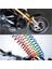 Yeşil Stil 120CM Yeşil Güvenlik Hırsız Önleyici Motosiklet Motosiklet Tekerleği Disk Fren Alarm Kilidi ve Çantası ve Hatırlatma Yay Kablosu (Yurt Dışından) 3