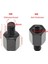 8 mm Ila 8 mm C Tipi Stil 2 Adet Motosiklet Aynası Vida Adaptörü Sağ Sol El Dişi Dönüşüm Motosiklet Dikiz Aynası Cıvata Vidası (Yurt Dışından) 1