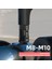8f - 10F Siyah Stil Spirit Beast Motosiklet Dikiz Aynası ile Yükseltilmiş Vidalar Paslanmaz Çelik Vida Renk Moto Diy Kiti Honda Yamaha Suzuki Için (Yurt Dışından) 3