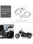 Gümüş Tarzı 2 Adet Motosiklet Dönüş Sinyali Gidon Kelepçe Gidon Ayna Dönüş Sinyali Adaptör Kelepçeleri Atv Dirt Bike (Yurt Dışından) 4