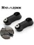 M10 x 1.25MM Aralık Stili 10MM x Pitch Sağ Sol Diş C Evrensel Alüminyum Motosiklet Ayna Montaj Yükseltici Genişletici Adaptör Moto M10 Aksesuarları (Yurt Dışından) 3