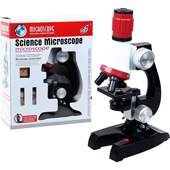 Toptan Bulurum Nikula Eğitici Mikroskop Kiti Zoom LED Işıklı 100X 400X 1200X ST1200X