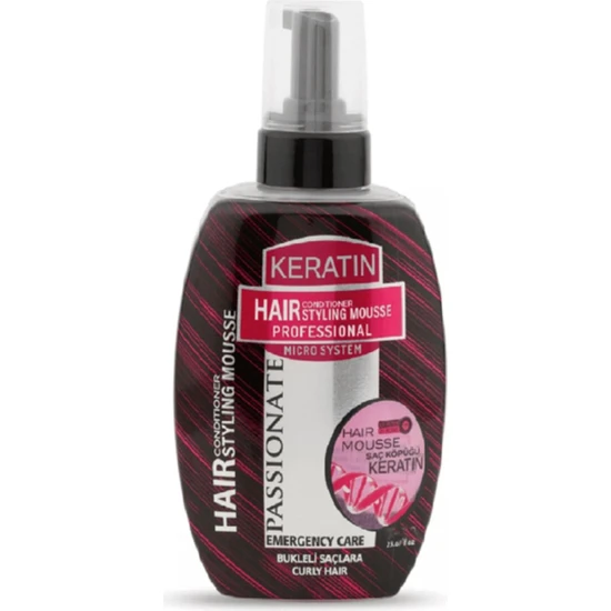 Imaj Saç Köpüğü Keratin Bukleli Saçlar 400 ml x 2 Adet