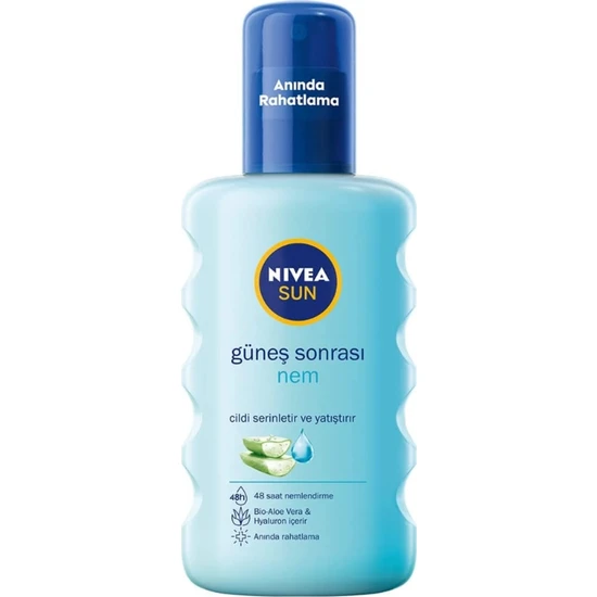 Nivea Sun After Sun 48 Hours Moisturising Refreshnessing Smoothing Instant Freshness Spray 200 ml