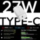 Spigen SteadiBoost 27W Hızlı Şarj Cihazı USB-C PD 3.0 (Power Delivery) iPhone Android ile Uyumlu Şarj Adaptörü F210 - 000CA26477