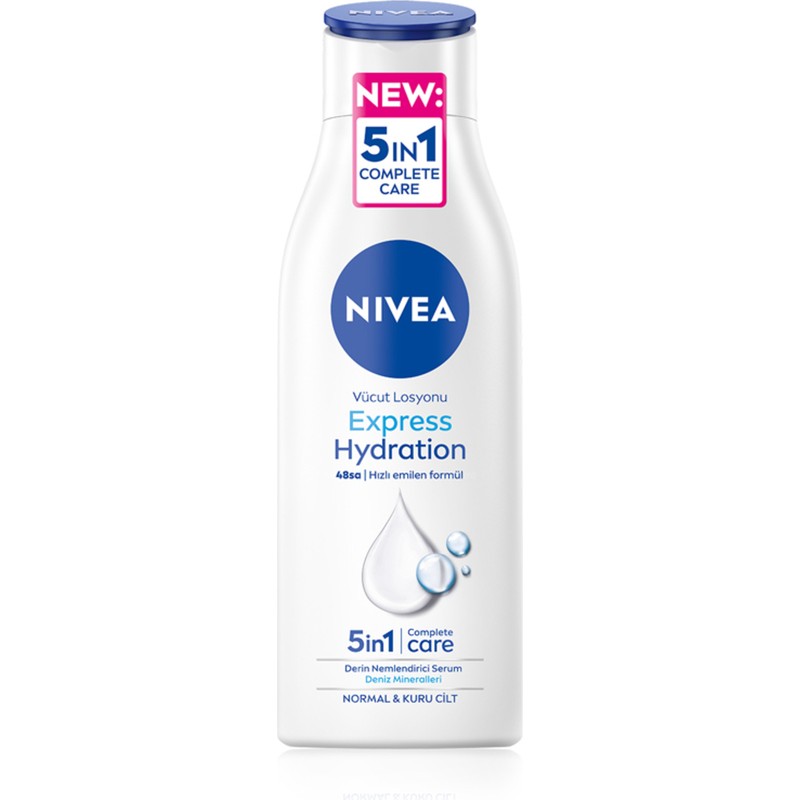 Nivea Vücut Losyonu 250 ml Hızlı Emilen Arındırıcı Etki ile Normal ve Kuru Ciltler İçin