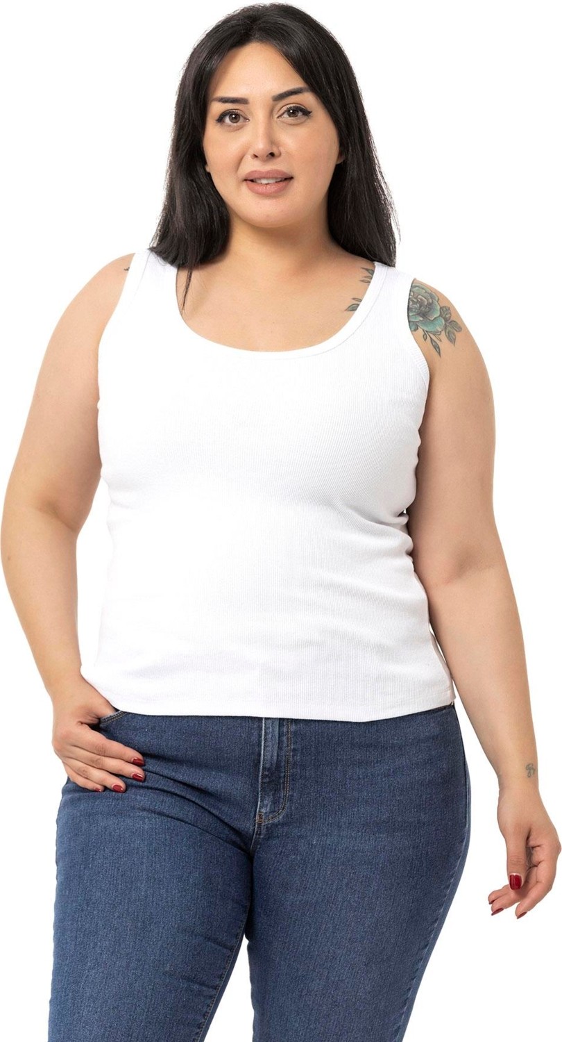 Disentis Modest Büyük Beden Askılı Fitilli Kaşkorse Bebe Mavi Body