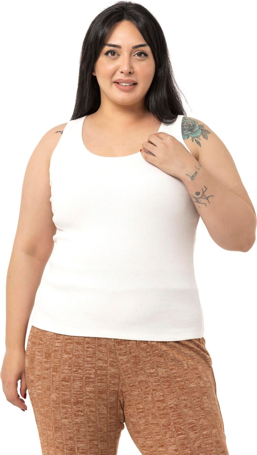 Disentis Modest Büyük Beden Askılı Fitilli Kaşkorse Bebe Mavi Body görsel 5