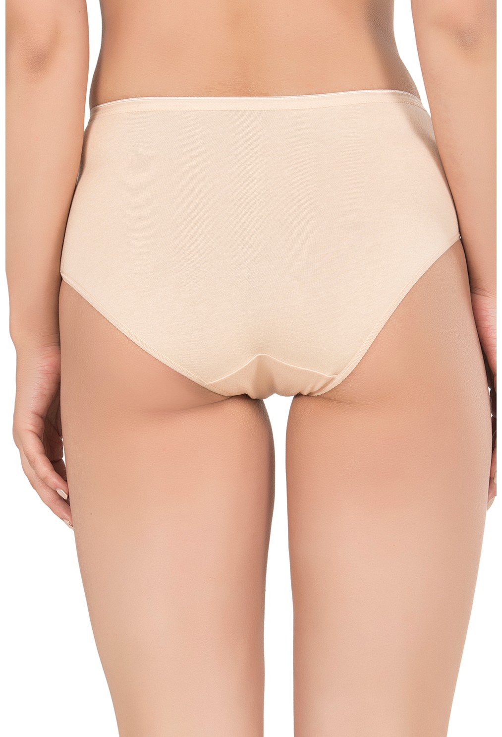 Özkan Underwear Özkan 23922 6'lı Paket Kadın Pamuklu Modal Esnek Yumuşak Yüksek Bel Bato Külot görsel 3