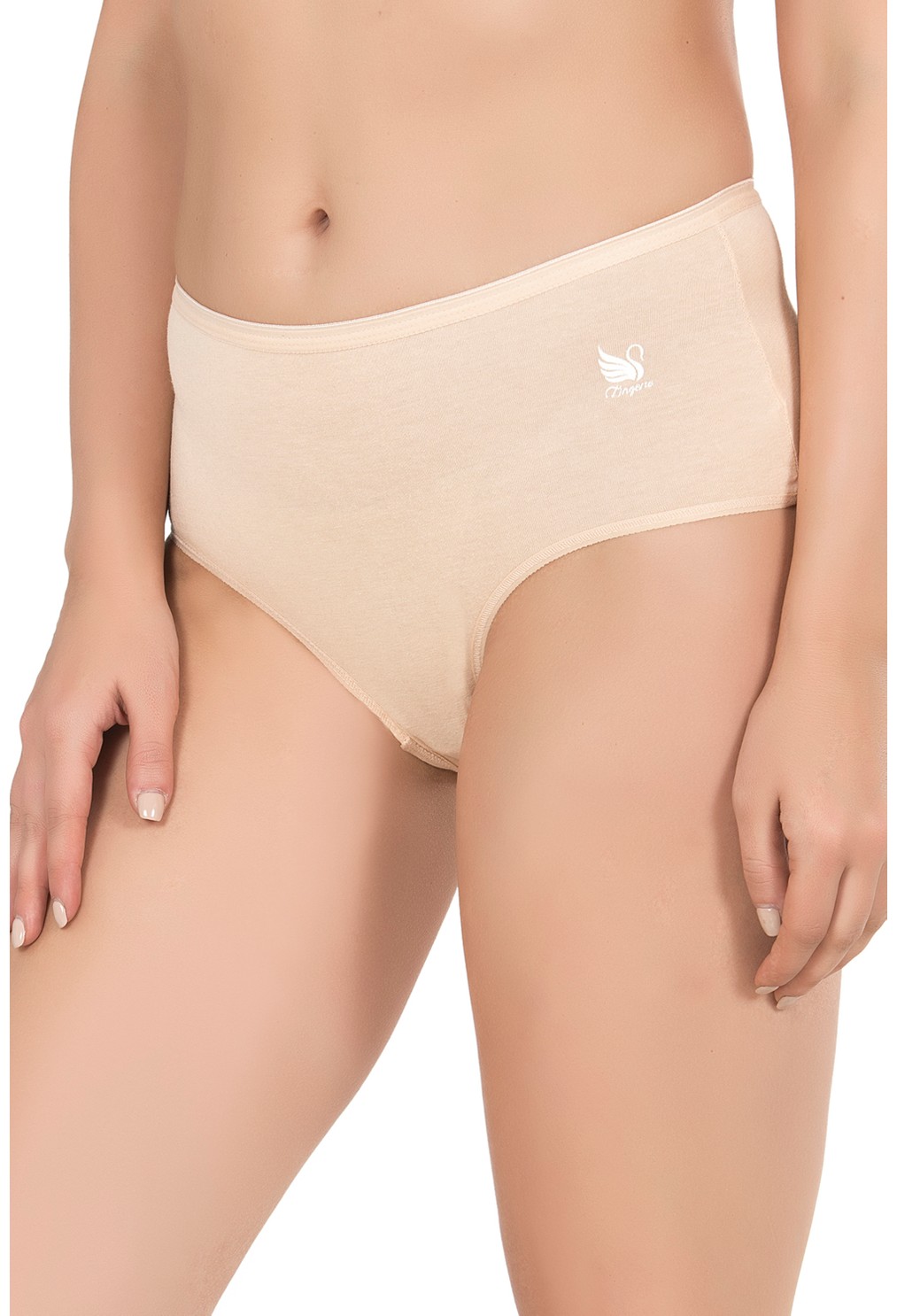 Özkan Underwear Özkan 23922 6'lı Paket Kadın Pamuklu Modal Esnek Yumuşak Yüksek Bel Bato Külot görsel 4