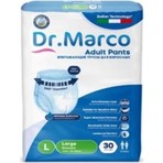 Dr Marco Dr. Marco Large Beden Külot 30 Adet Islaklık Göstergeli Nefes Alan Yüzeyli Emici