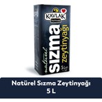 Kavlak Zeytin Kavlak Naturel Sızma Soğuk Sıkım Zeytinyağı 5 Lt Katkısız ve Saf İçerik ile Taze Aroma