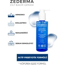 Zederma Arındırıcı Yüz Yıkama Jeli Yağlı Akne Eğilimli & Hassas Ciltler İçin 200 ml