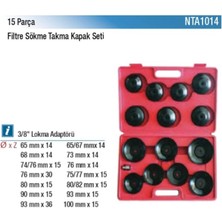 Nt Tools 15 Parça Sac Kapak Tip Filtre Sökme Takma Seti NTA1014