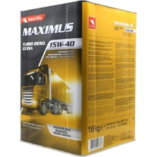 Petrol Ofisi Maximus Turbo Extra 15W-40 18 Lt (2023 Üretim ) Dizel Motor Yağı