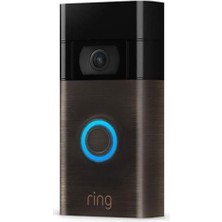 Ring Video Doorbell 1080p Akıllı Smart Görüntülü Kapı Zili Siyah