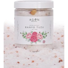 Agon Gül Yağlı Doğal Banyo Küvet Tuz 300 gr - Ingiliz,himalaya,deniz ve Kaya Tuzu