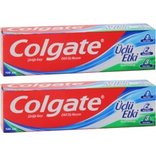 Colgate Üçlü Etki Diş Macunu 100 ml + 100 ml