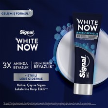 Signal White Now Diş Macunu Lekesiz Beyazlık Etkili Leke Giderme 75 ml X5