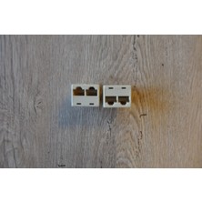 OEM RJ45 2'li Splitter Cat5-Cat6 Çoklayıcı, Internet Çoklayıcı (1 Adet Fiyatı)