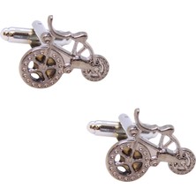 Coolmenclub Bisiklet Figürlü Klasik Kol Düğmesi