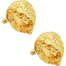 Coolmenclub Aslan Figürlü Klasik Kol Düğmesi