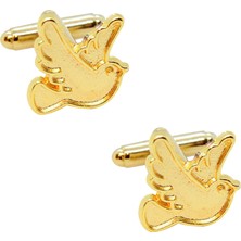 Coolmenclub Kuş Figürlü Klasik Kol Düğmesi