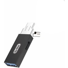 Go Des GD-CT192 Usb-A Dan Type-C Ye ve Type-C Den Usb-A Dönüştürücü Adaptör 4in1 Otg